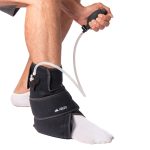 set duocast avec une attelle de cheville de cryothérapie, compression