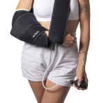 attelle de coude de cryothérapie et compression avec pompe