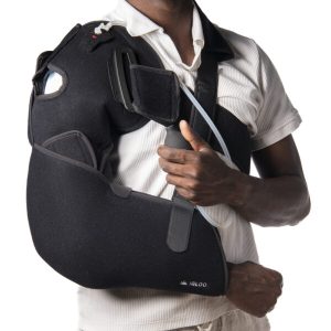 attelle d'épaule de cryothérapie et compression avec écharpe de soutien et coussin d'abduction