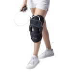 attelle de genou souple avec renfort articulée de cryothérapie igloo avec jersey