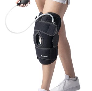 attelle de genou souple XL avec renfort articulée de cryothérapie igloo avec jersey