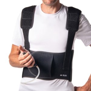 attelle de rachis cryothérapie igloo avec pompe de compression