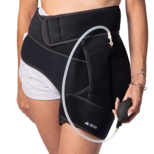 attelle de hanche de cryothérapie et de compression igloo avec une pompe